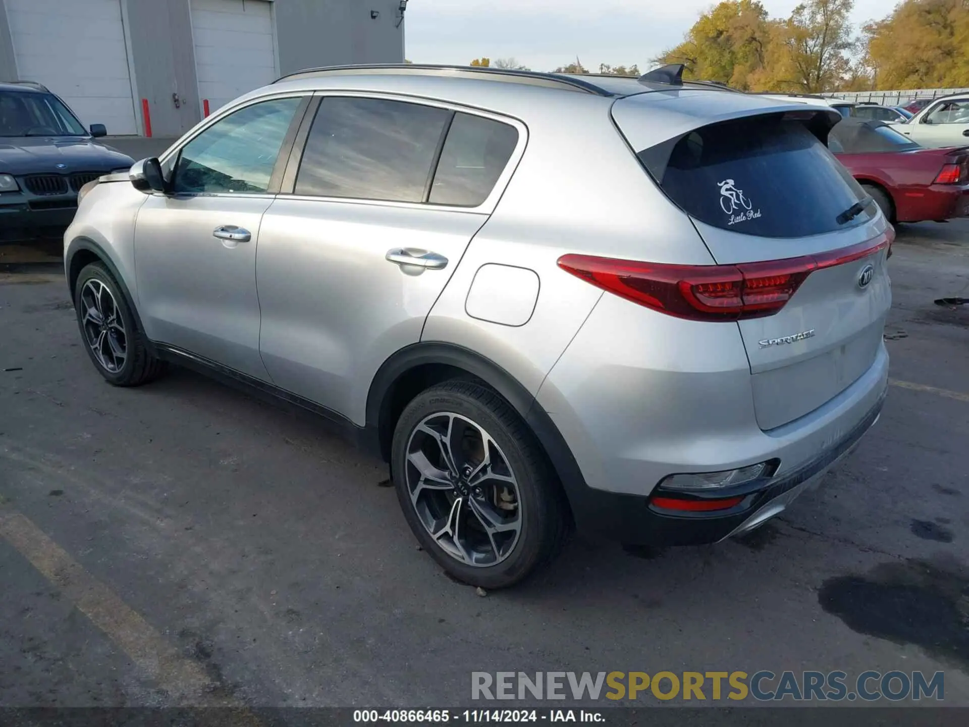 3 Photograph of a damaged car KNDPRCA6XL7664522 KIA SPORTAGE 2020