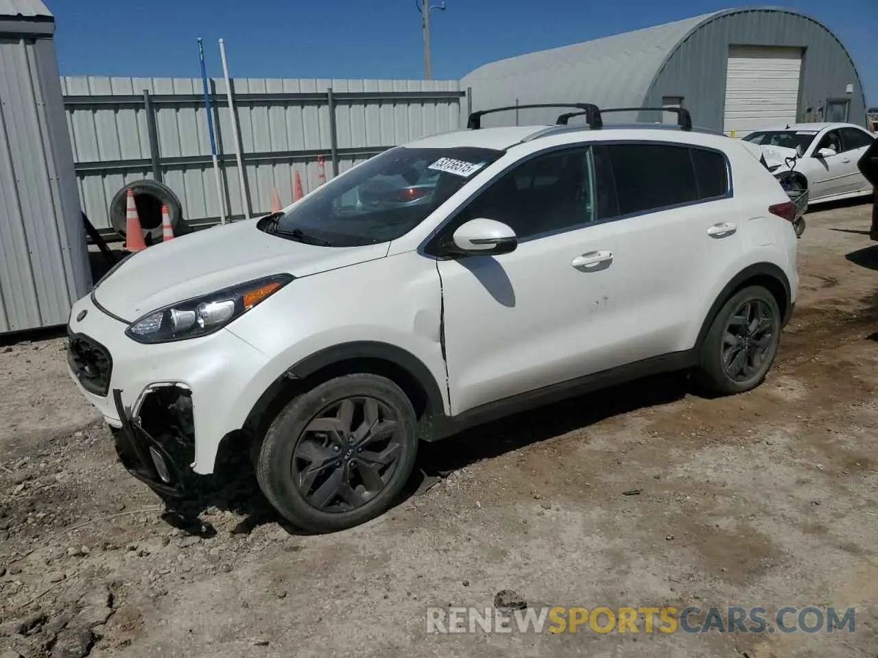 1 Photograph of a damaged car KNDP63AC0M7866334 KIA SPORTAGE 2021
