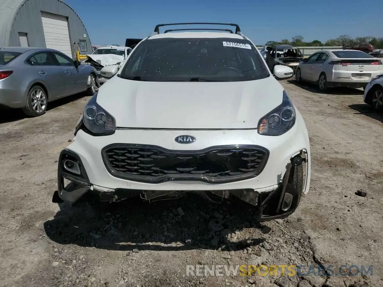 5 Photograph of a damaged car KNDP63AC0M7866334 KIA SPORTAGE 2021