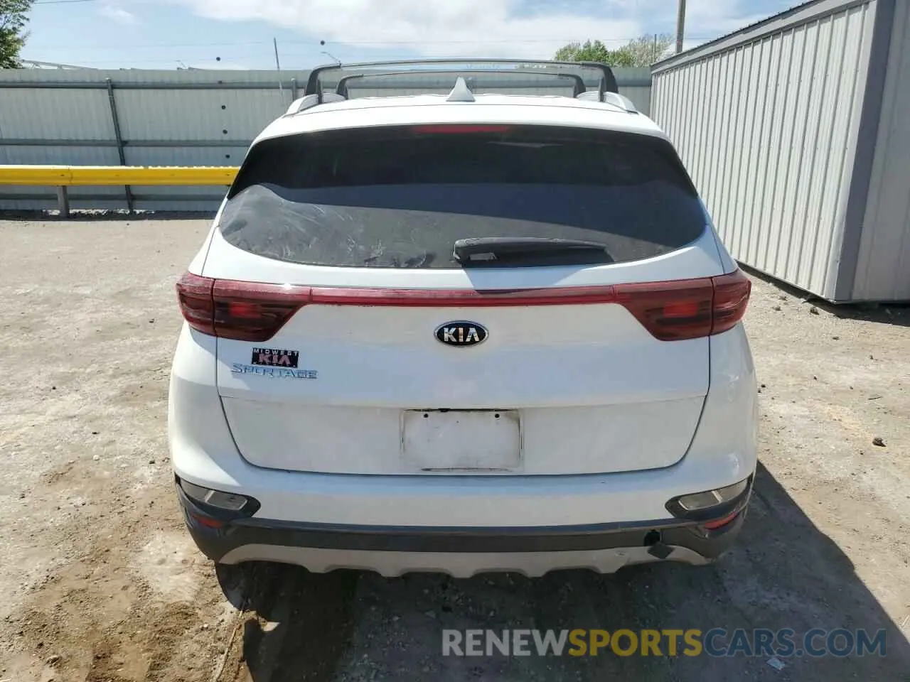 6 Photograph of a damaged car KNDP63AC0M7866334 KIA SPORTAGE 2021