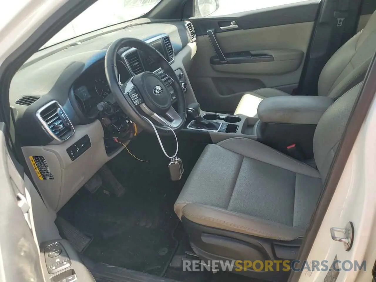 7 Photograph of a damaged car KNDP63AC0M7866334 KIA SPORTAGE 2021