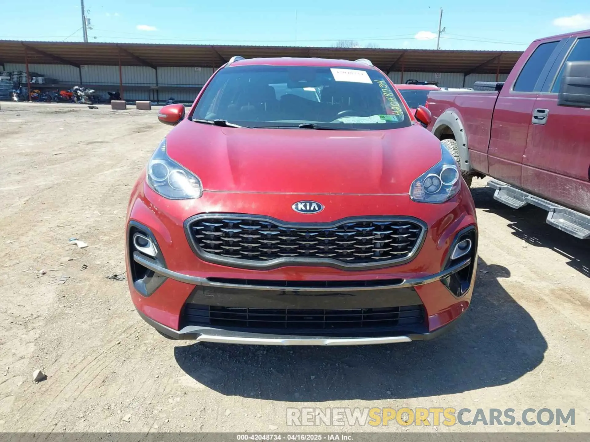 13 Photograph of a damaged car KNDP63AC1M7888584 KIA SPORTAGE 2021