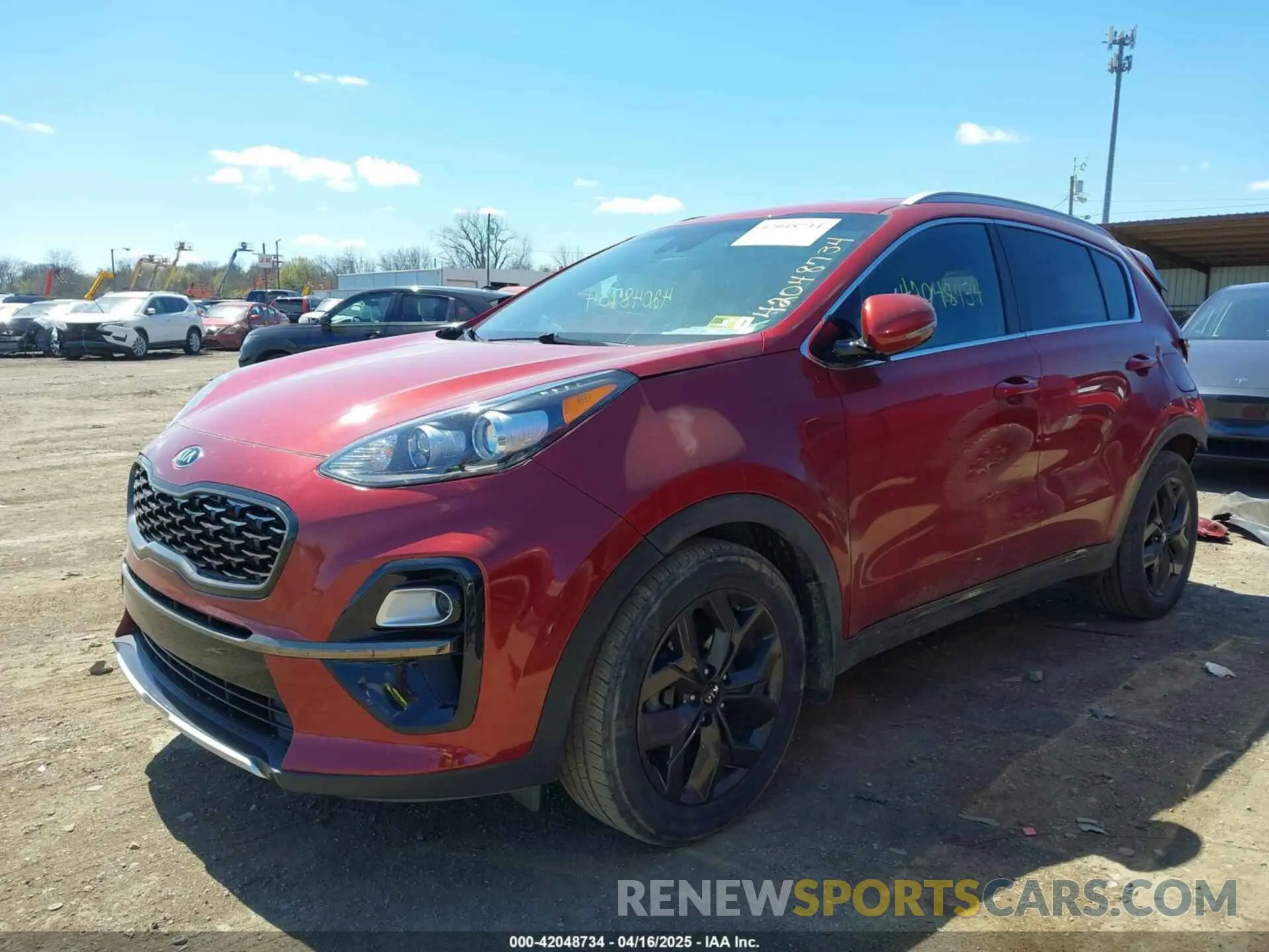 2 Photograph of a damaged car KNDP63AC1M7888584 KIA SPORTAGE 2021