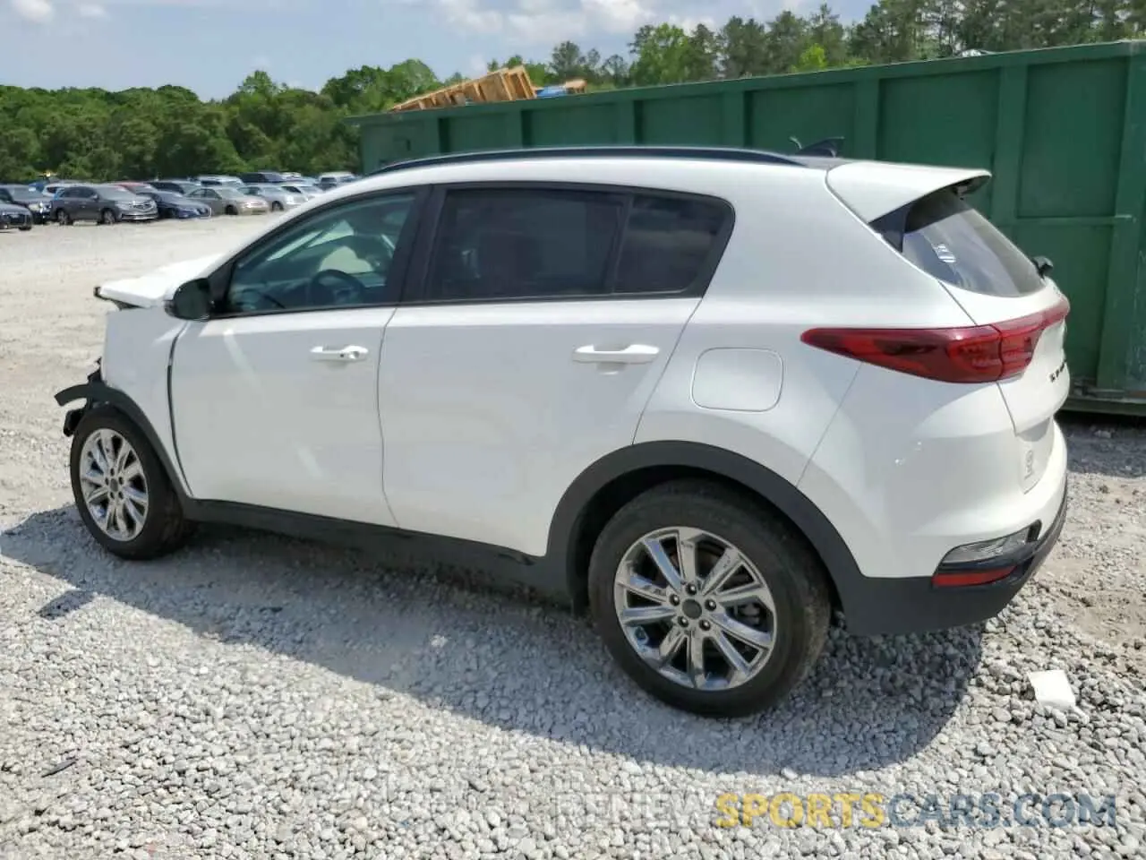2 Photograph of a damaged car KNDP63AC2M7867081 KIA SPORTAGE 2021