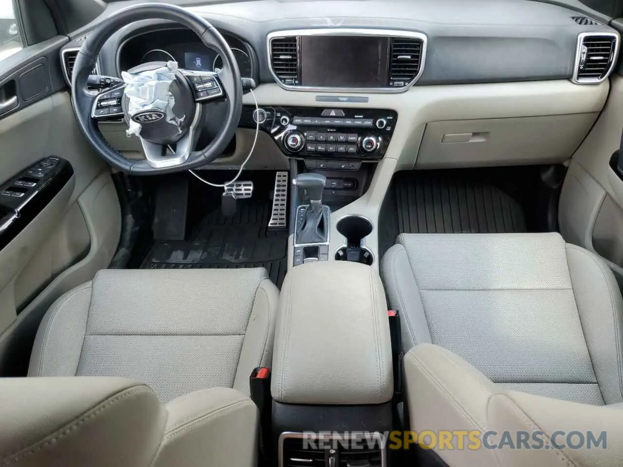 8 Photograph of a damaged car KNDP63AC2M7867081 KIA SPORTAGE 2021