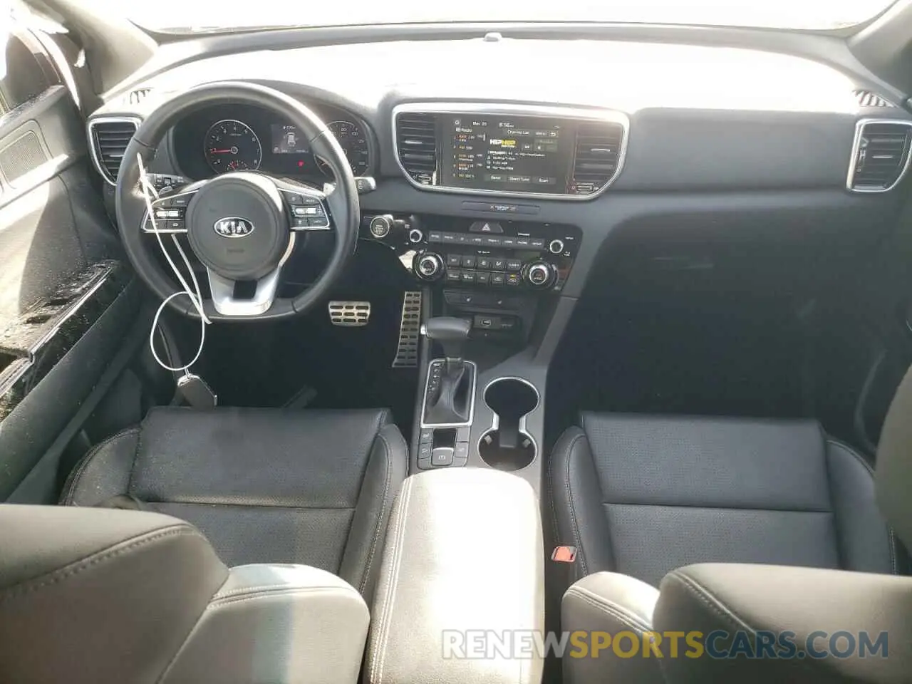 8 Photograph of a damaged car KNDP63AC2M7873771 KIA SPORTAGE 2021