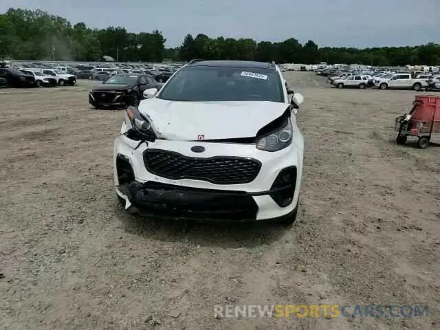 14 Photograph of a damaged car KNDP63AC2M7894118 KIA SPORTAGE 2021