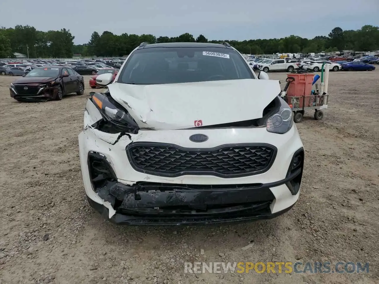 5 Photograph of a damaged car KNDP63AC2M7894118 KIA SPORTAGE 2021