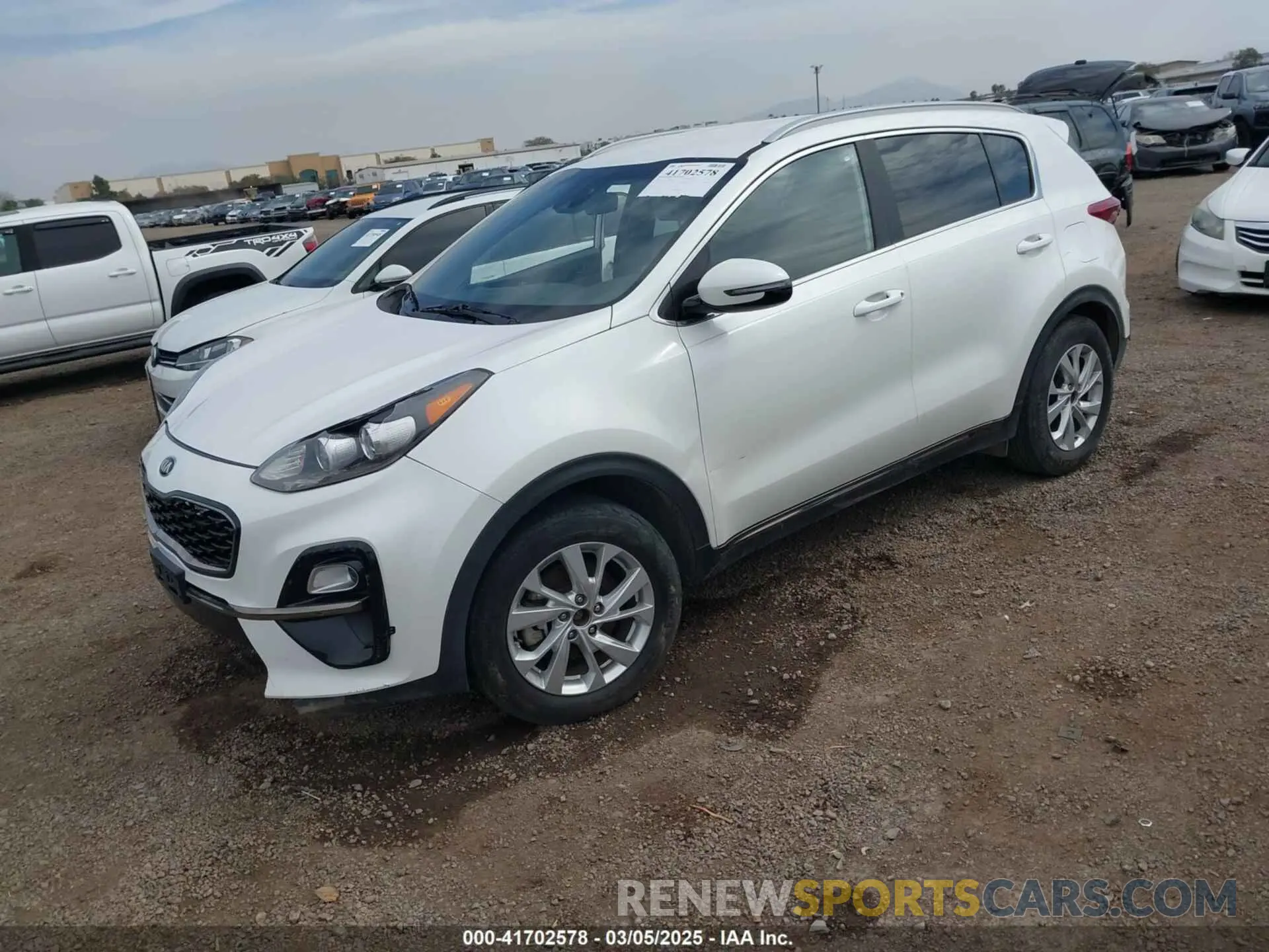 2 Photograph of a damaged car KNDP63AC2M7926839 KIA SPORTAGE 2021