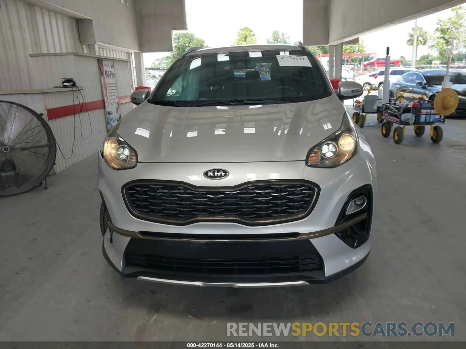 12 Photograph of a damaged car KNDP63AC3M7927658 KIA SPORTAGE 2021