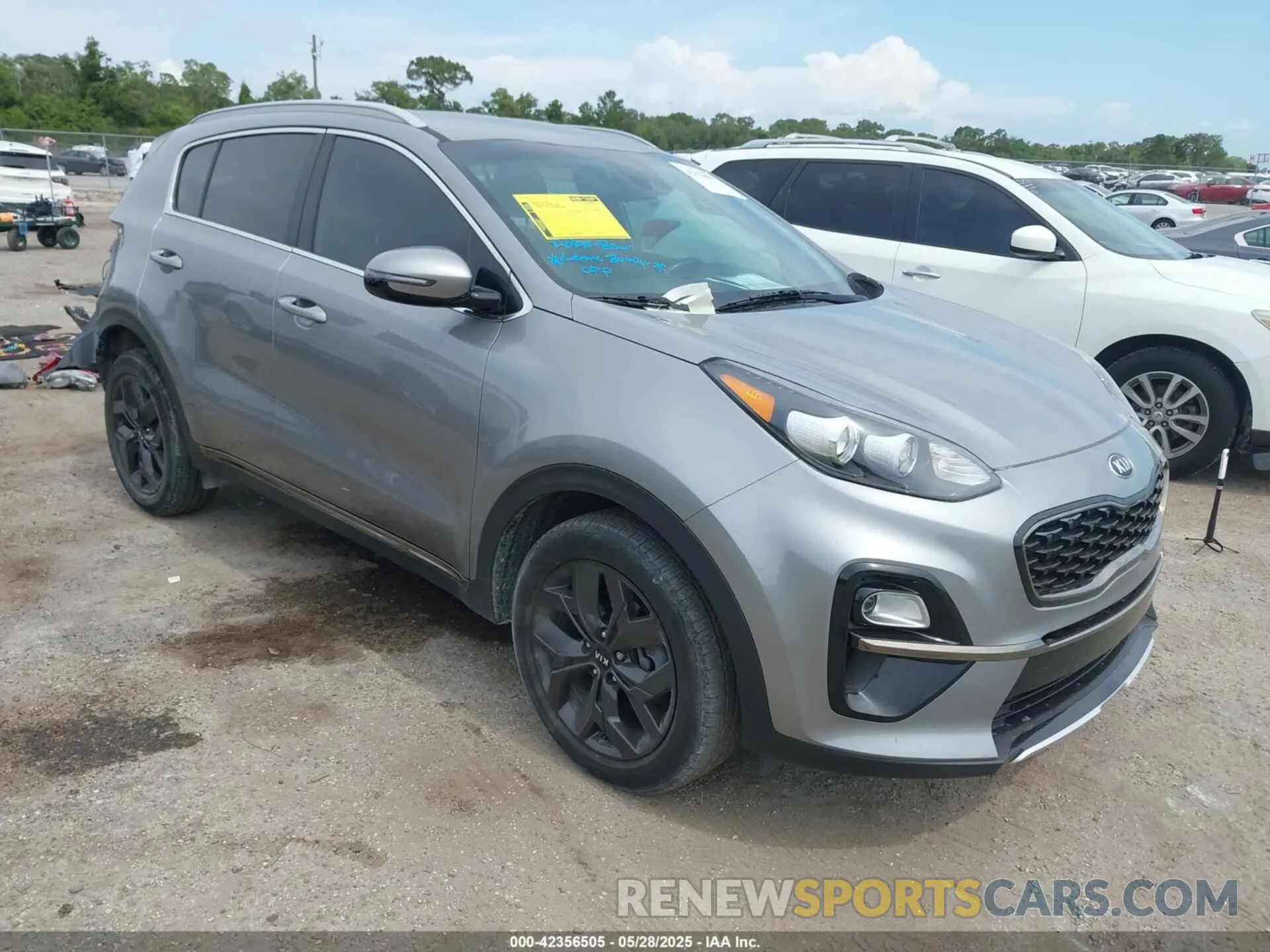 1 Photograph of a damaged car KNDP63AC5M7847956 KIA SPORTAGE 2021