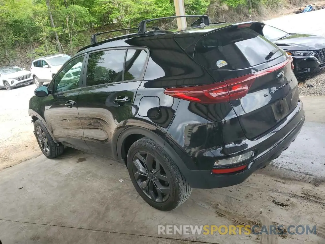 2 Photograph of a damaged car KNDP63AC5M7856365 KIA SPORTAGE 2021