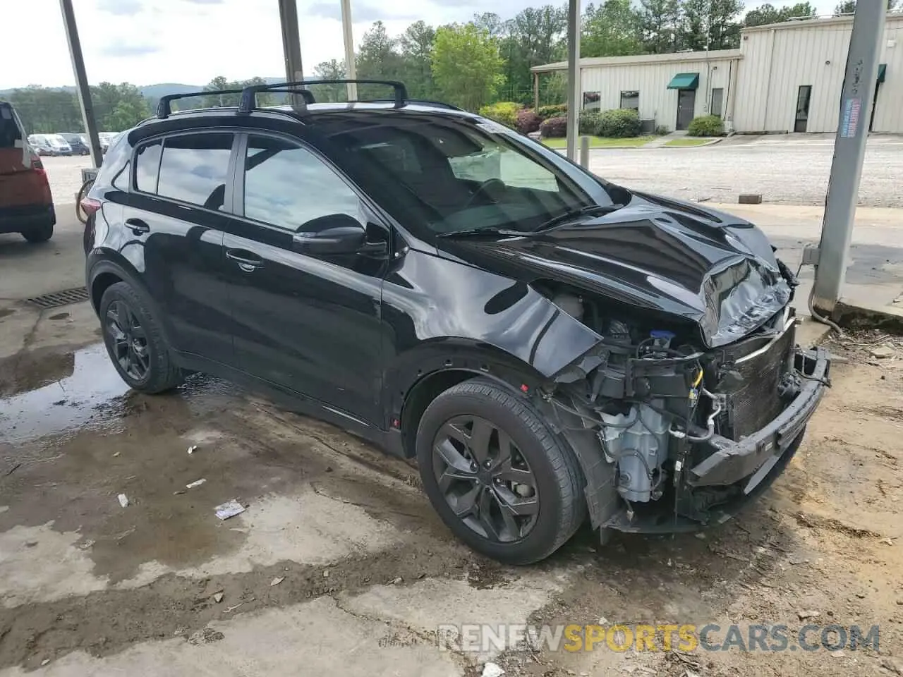 4 Photograph of a damaged car KNDP63AC5M7856365 KIA SPORTAGE 2021