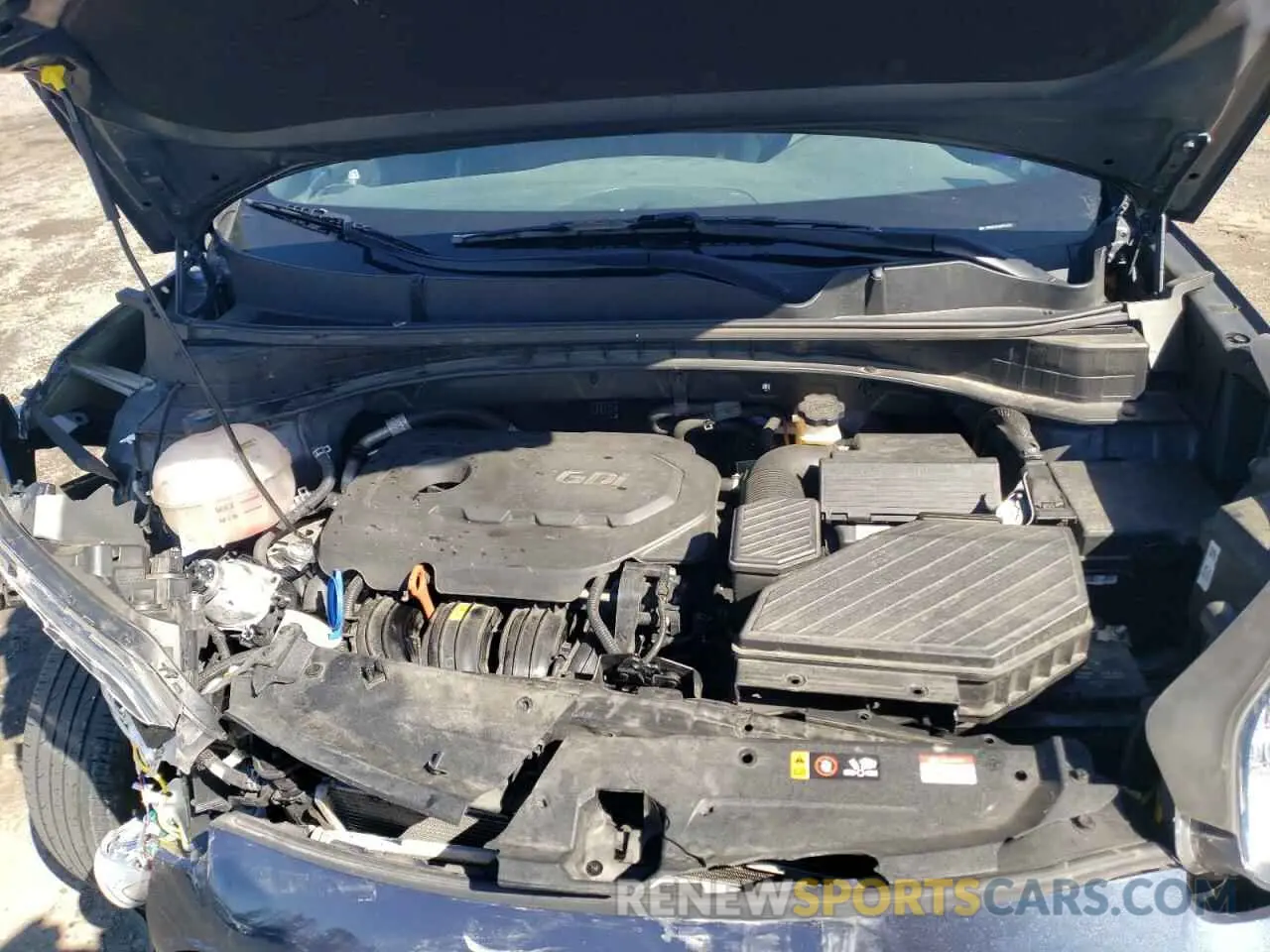 13 Photograph of a damaged car KNDP63AC9M7870561 KIA SPORTAGE 2021