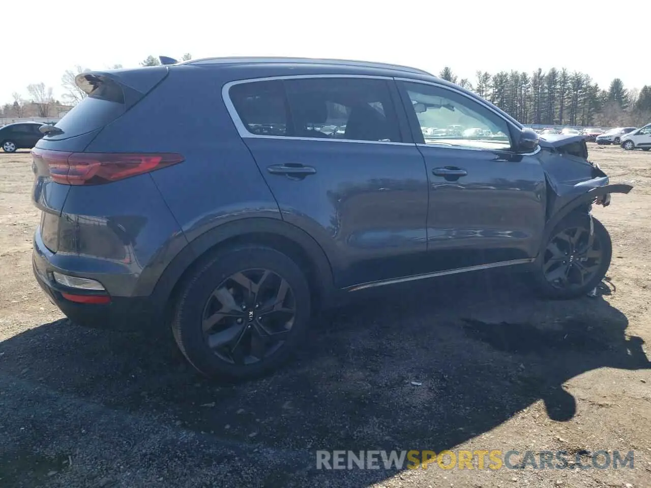 3 Photograph of a damaged car KNDP63AC9M7870561 KIA SPORTAGE 2021