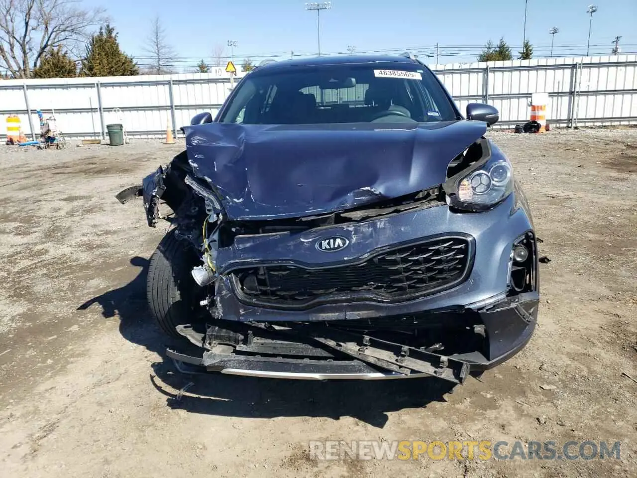 5 Photograph of a damaged car KNDP63AC9M7870561 KIA SPORTAGE 2021