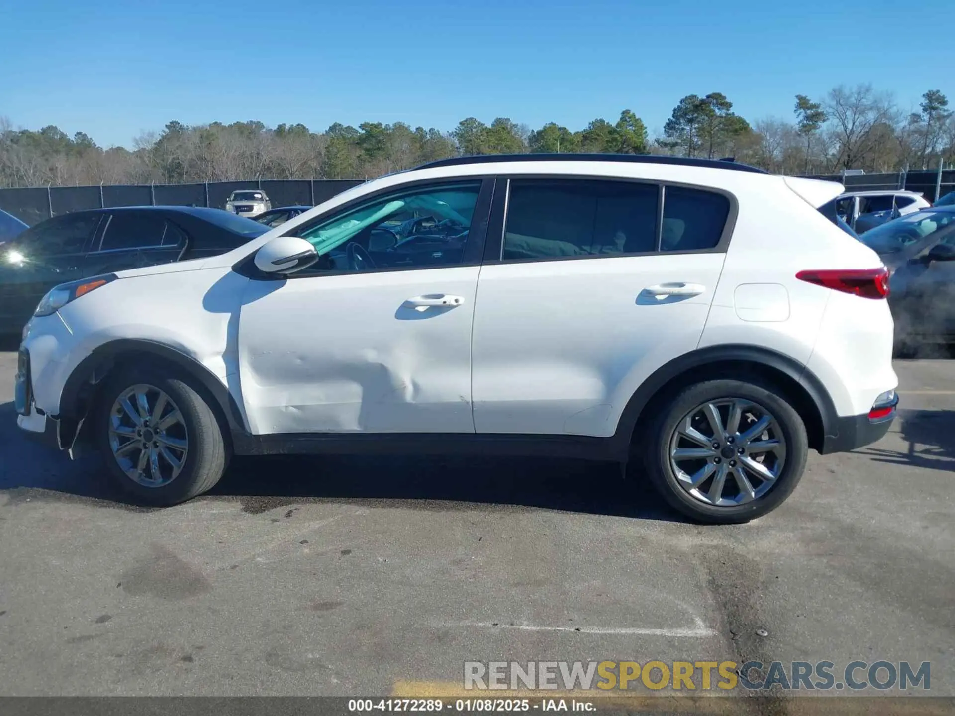 14 Photograph of a damaged car KNDP63ACXM7888003 KIA SPORTAGE 2021