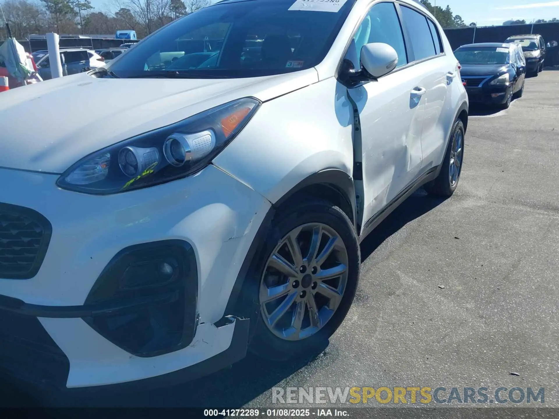 6 Photograph of a damaged car KNDP63ACXM7888003 KIA SPORTAGE 2021
