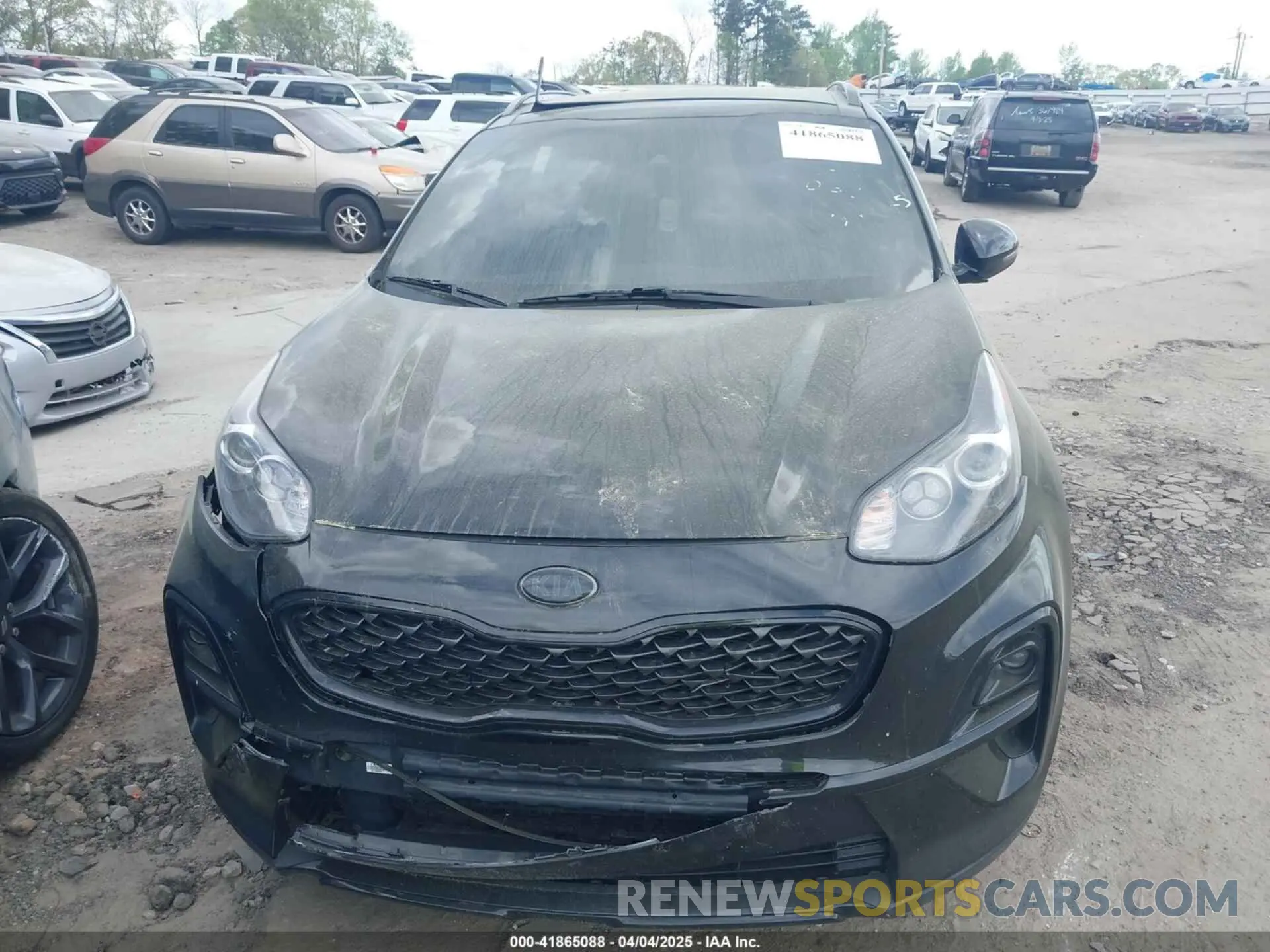 12 Photograph of a damaged car KNDP63ACXM7890933 KIA SPORTAGE 2021