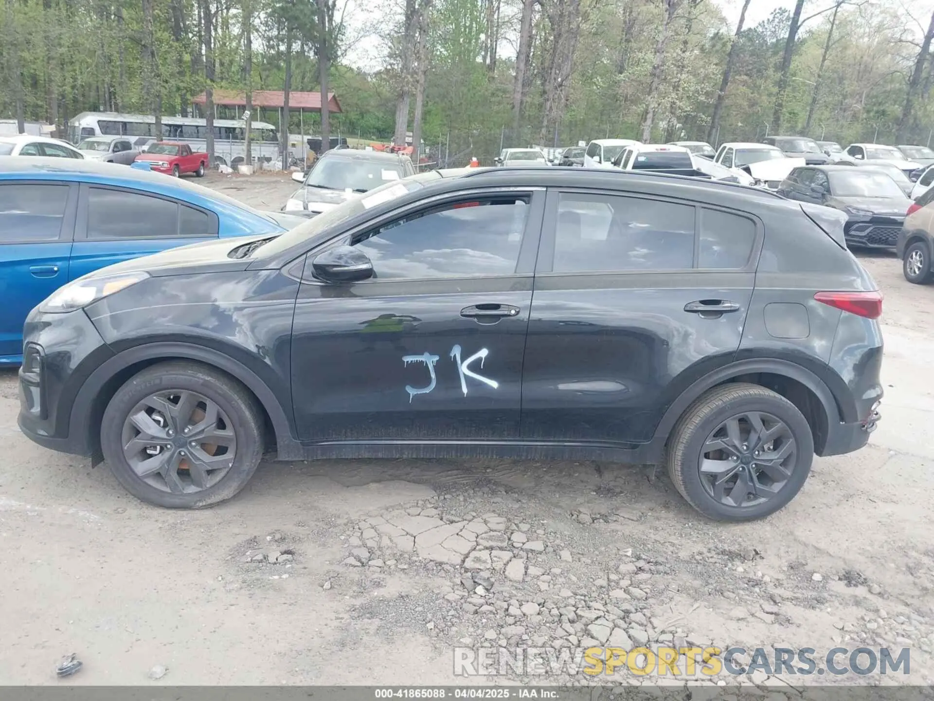 14 Photograph of a damaged car KNDP63ACXM7890933 KIA SPORTAGE 2021