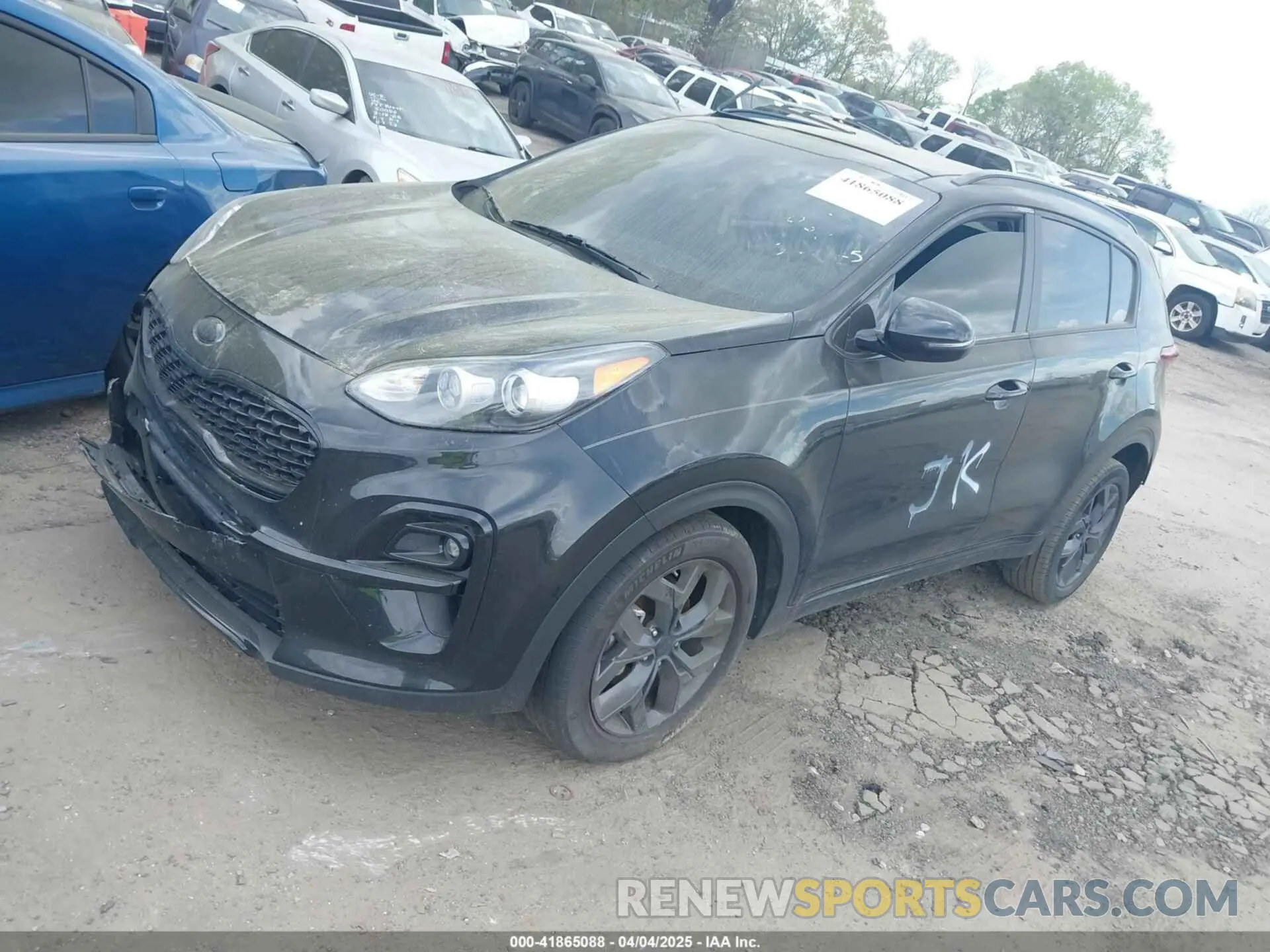 2 Photograph of a damaged car KNDP63ACXM7890933 KIA SPORTAGE 2021