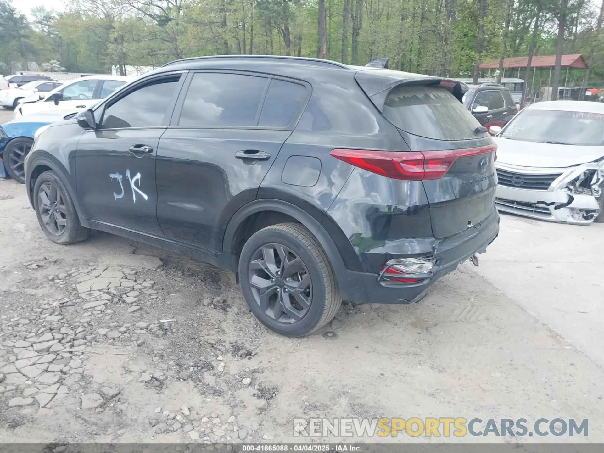 3 Photograph of a damaged car KNDP63ACXM7890933 KIA SPORTAGE 2021