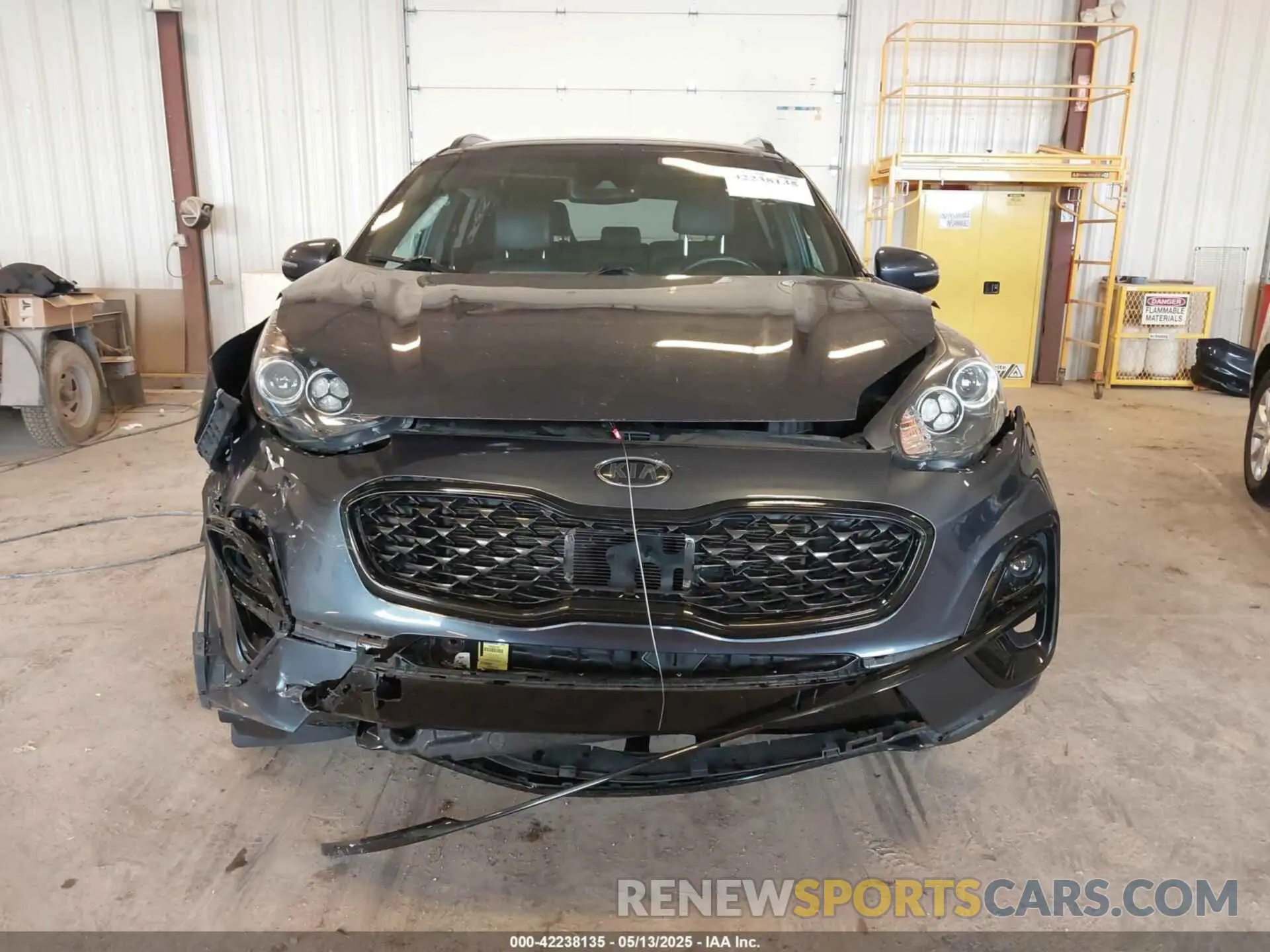 12 Photograph of a damaged car KNDP6CAC1M7867184 KIA SPORTAGE 2021