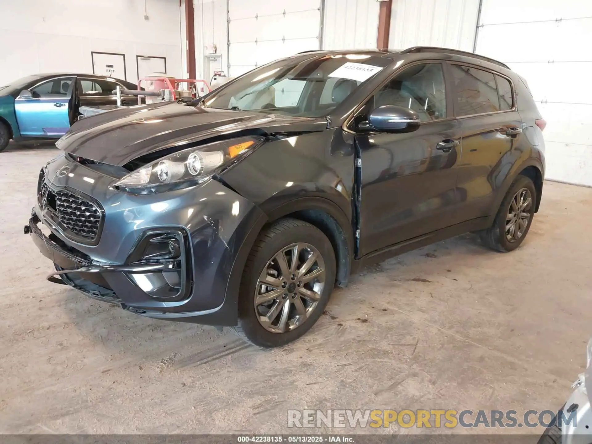 2 Photograph of a damaged car KNDP6CAC1M7867184 KIA SPORTAGE 2021