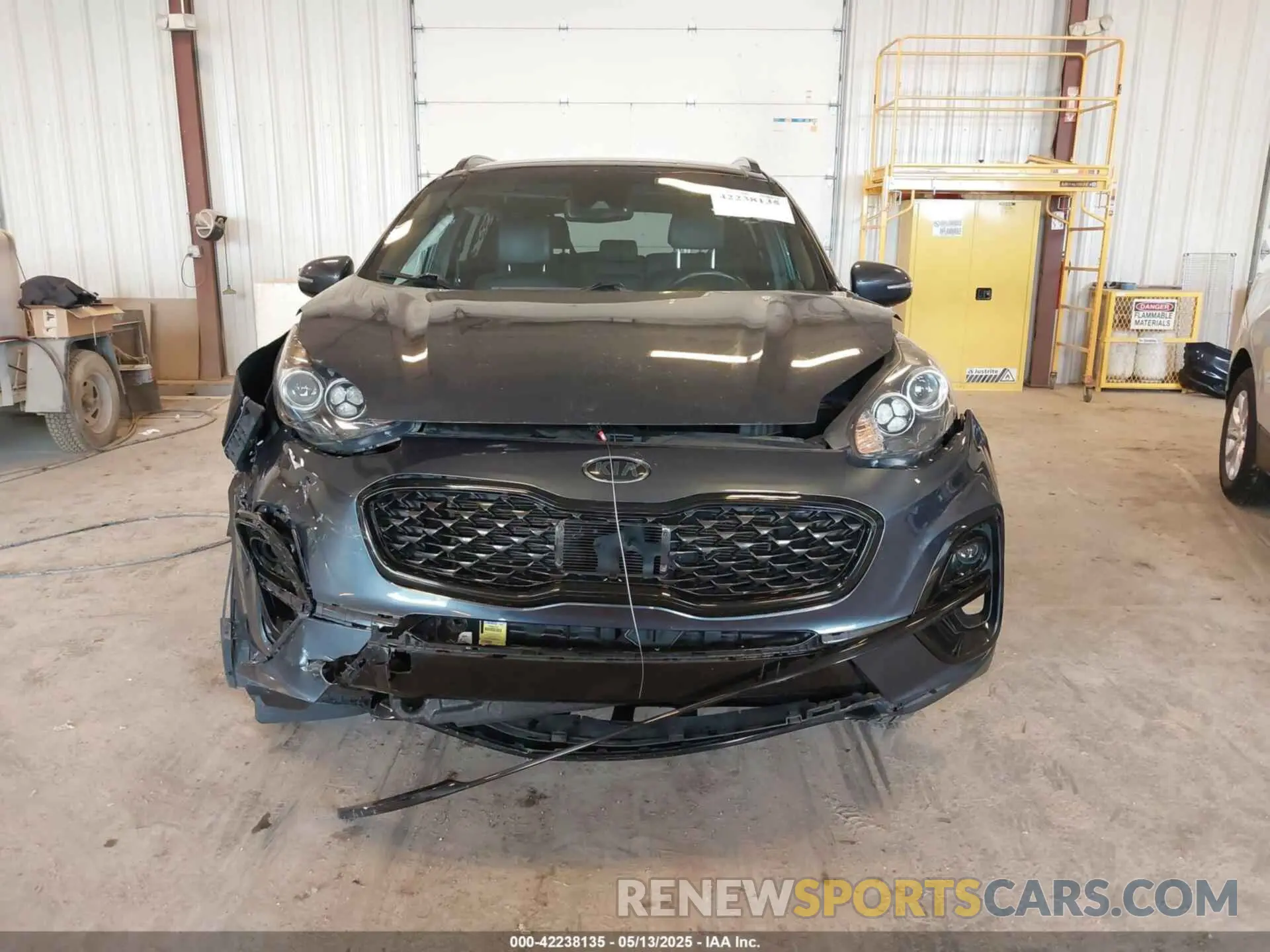 6 Photograph of a damaged car KNDP6CAC1M7867184 KIA SPORTAGE 2021