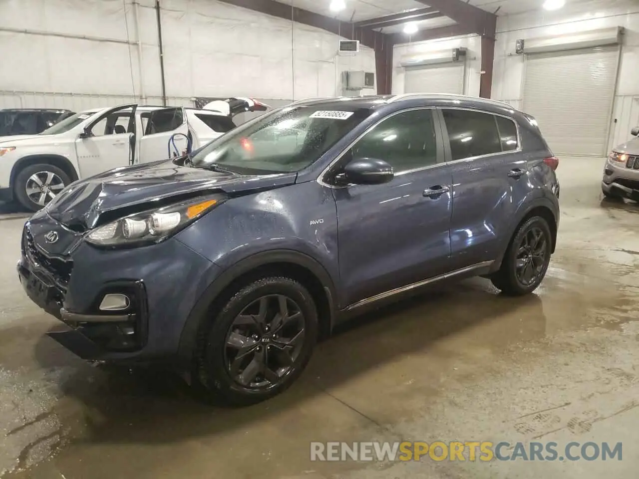 1 Photograph of a damaged car KNDP6CAC2M7844951 KIA SPORTAGE 2021
