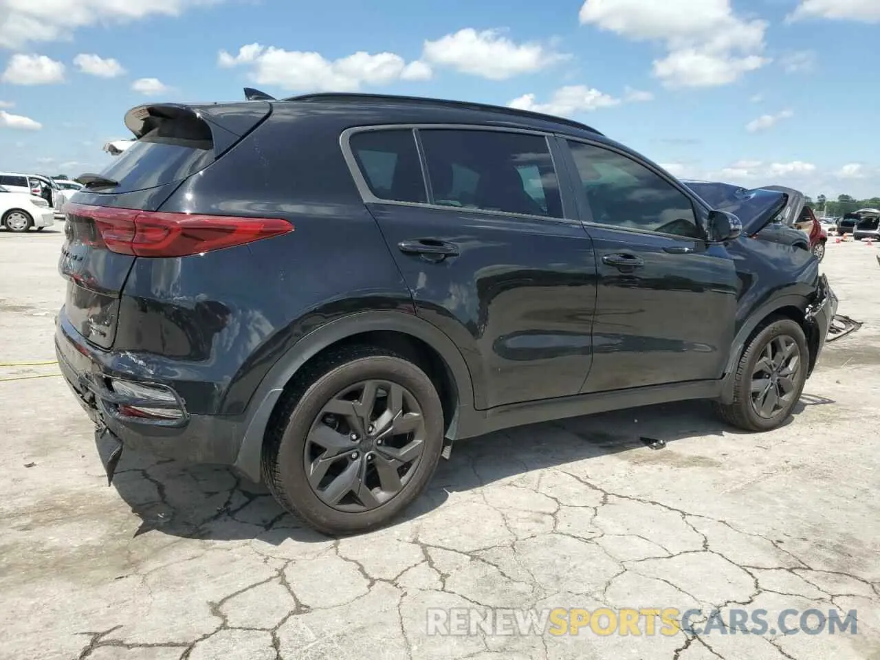 3 Photograph of a damaged car KNDP6CAC3M7852542 KIA SPORTAGE 2021