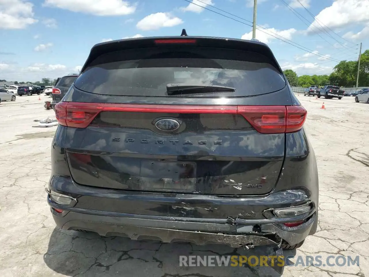 6 Photograph of a damaged car KNDP6CAC3M7852542 KIA SPORTAGE 2021