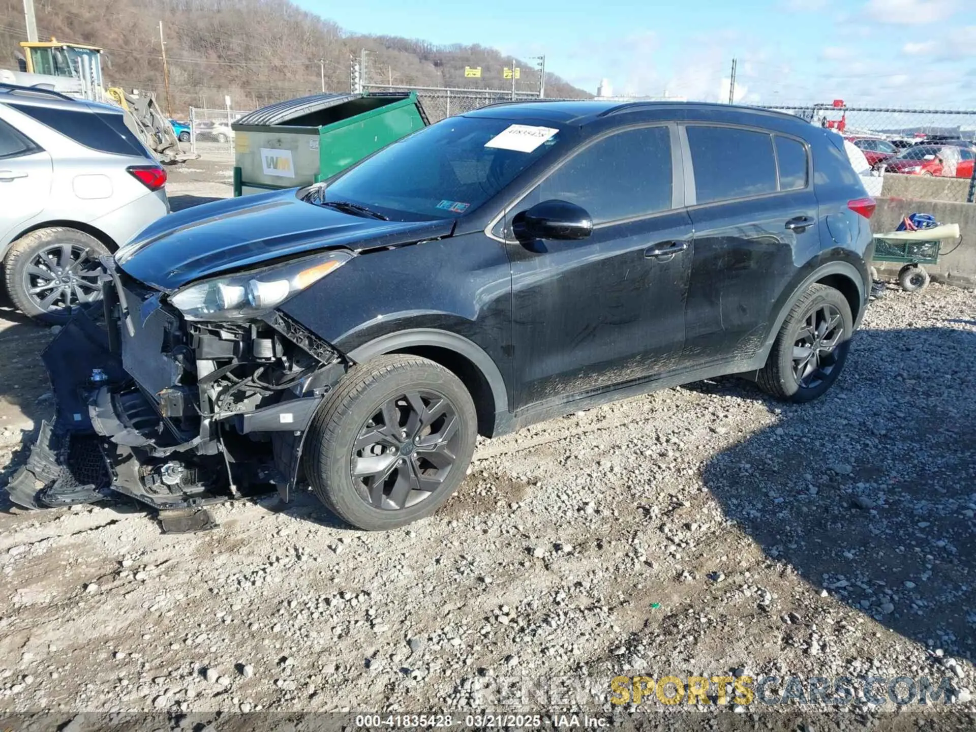 2 Photograph of a damaged car KNDP6CAC3M7854176 KIA SPORTAGE 2021