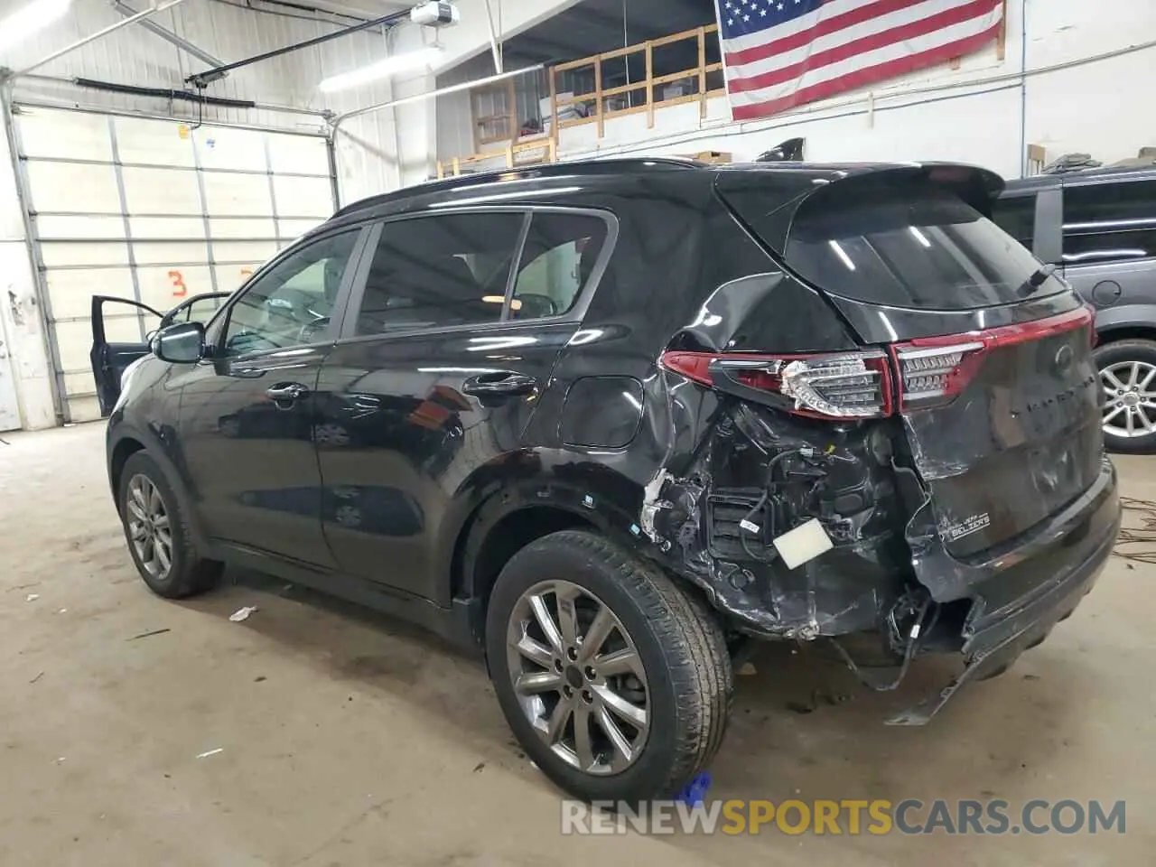 2 Photograph of a damaged car KNDP6CAC5M7908397 KIA SPORTAGE 2021