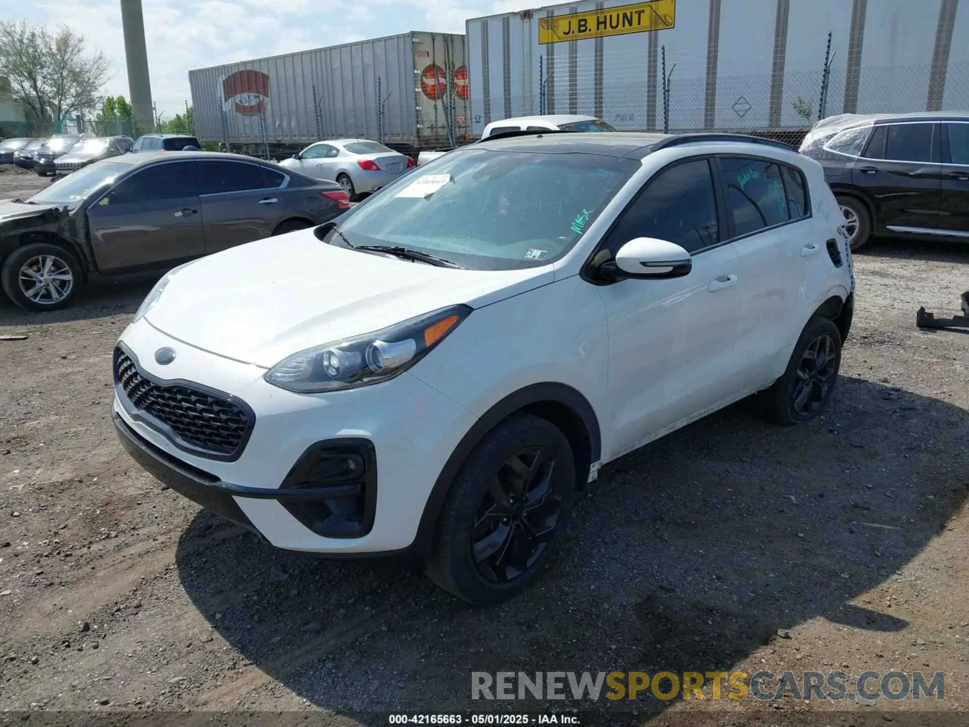 2 Photograph of a damaged car KNDP6CAC6M7872669 KIA SPORTAGE 2021
