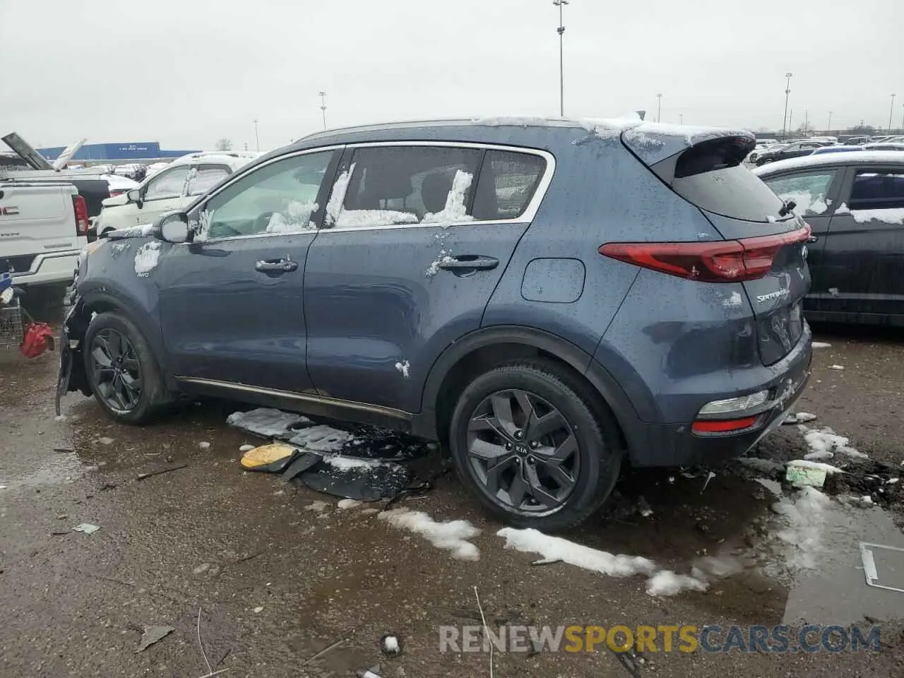 2 Photograph of a damaged car KNDP6CAC6M7914659 KIA SPORTAGE 2021