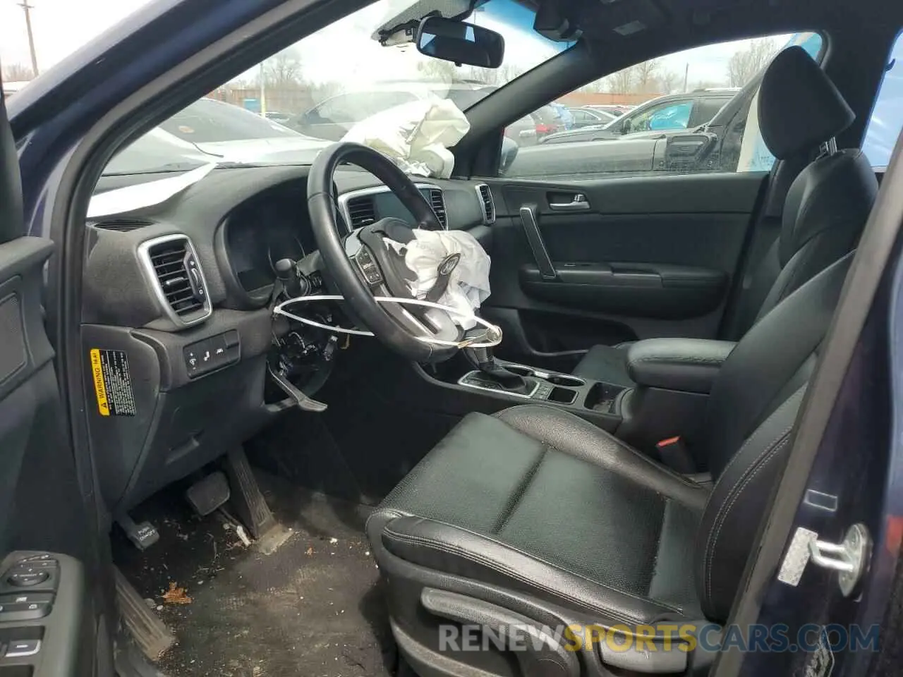 7 Photograph of a damaged car KNDP6CAC6M7914659 KIA SPORTAGE 2021