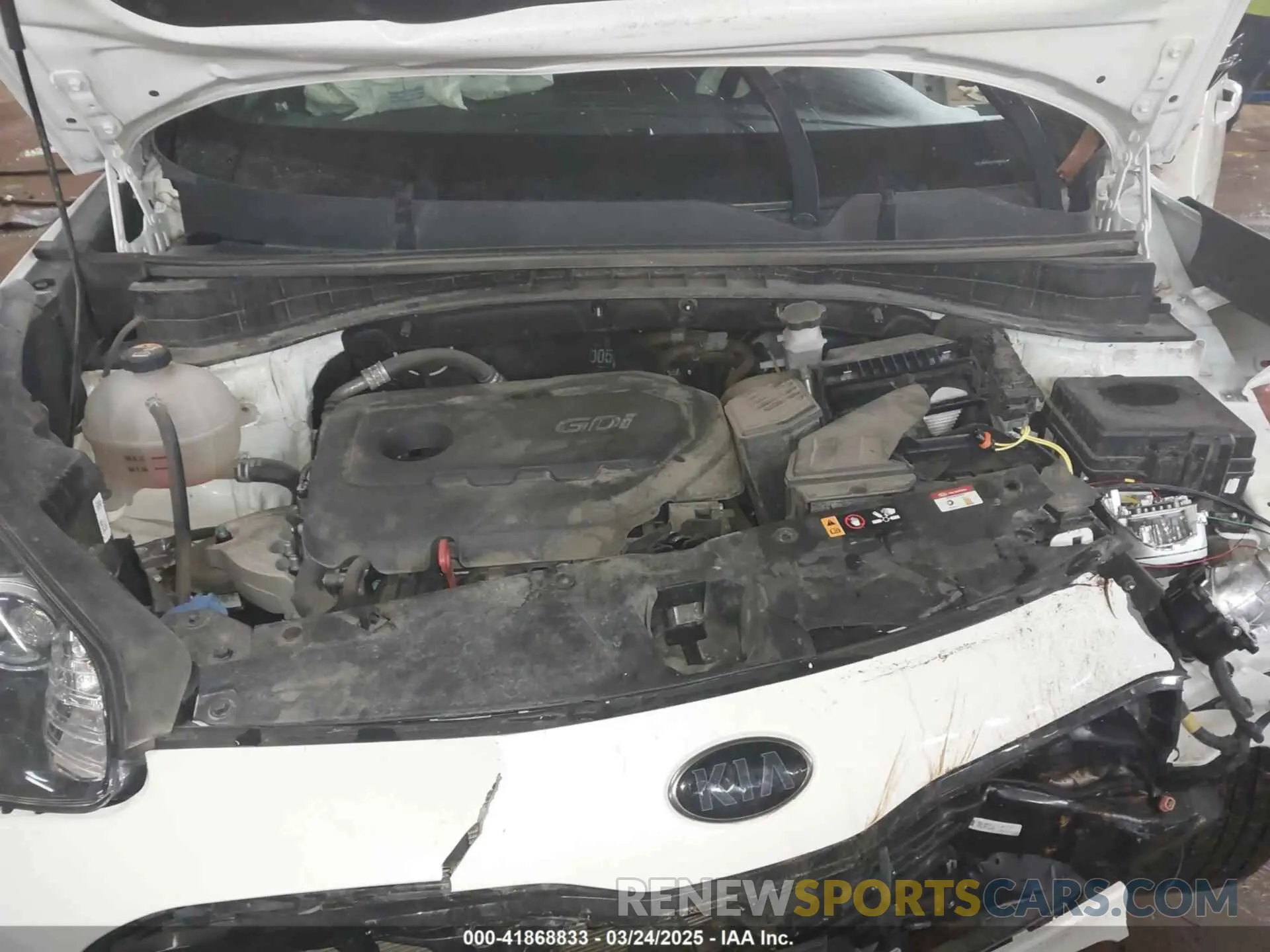 10 Photograph of a damaged car KNDP6CAC7M7888685 KIA SPORTAGE 2021