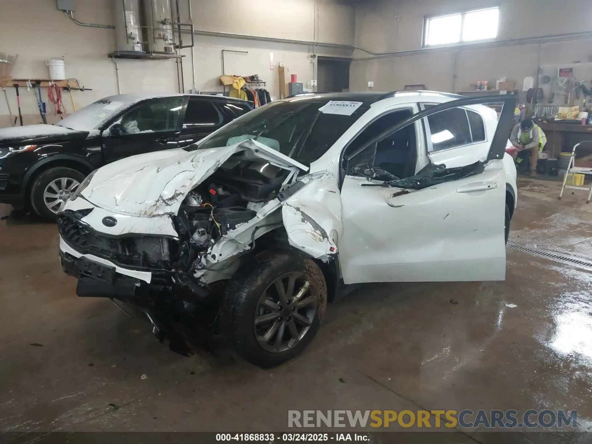 2 Photograph of a damaged car KNDP6CAC7M7888685 KIA SPORTAGE 2021