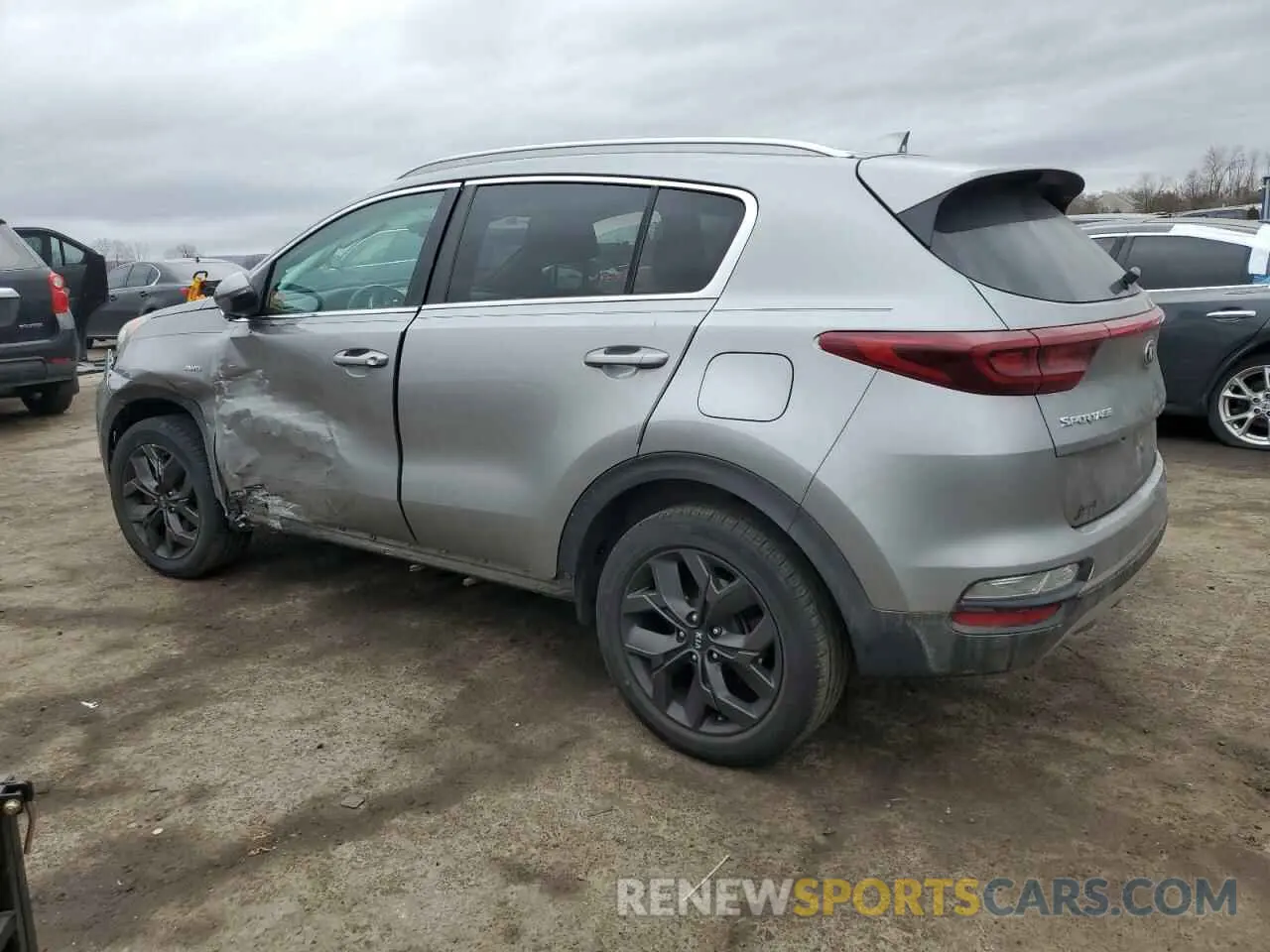 2 Photograph of a damaged car KNDP6CAC7M7888945 KIA SPORTAGE 2021