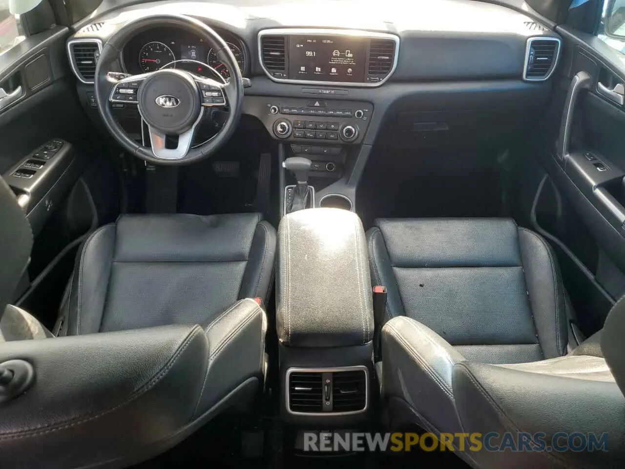 8 Photograph of a damaged car KNDP6CAC7M7888945 KIA SPORTAGE 2021