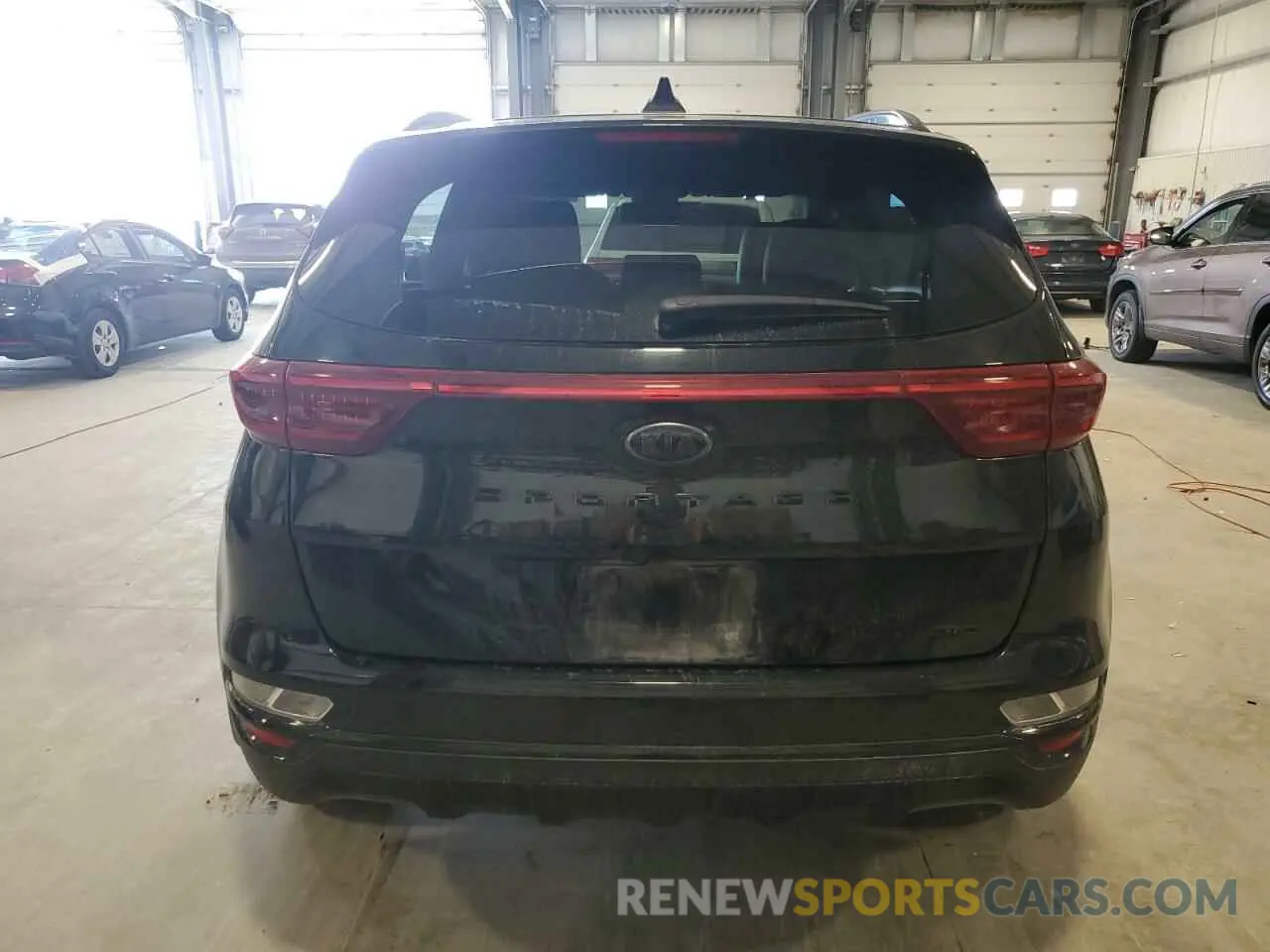 6 Photograph of a damaged car KNDP6CAC8M7891983 KIA SPORTAGE 2021