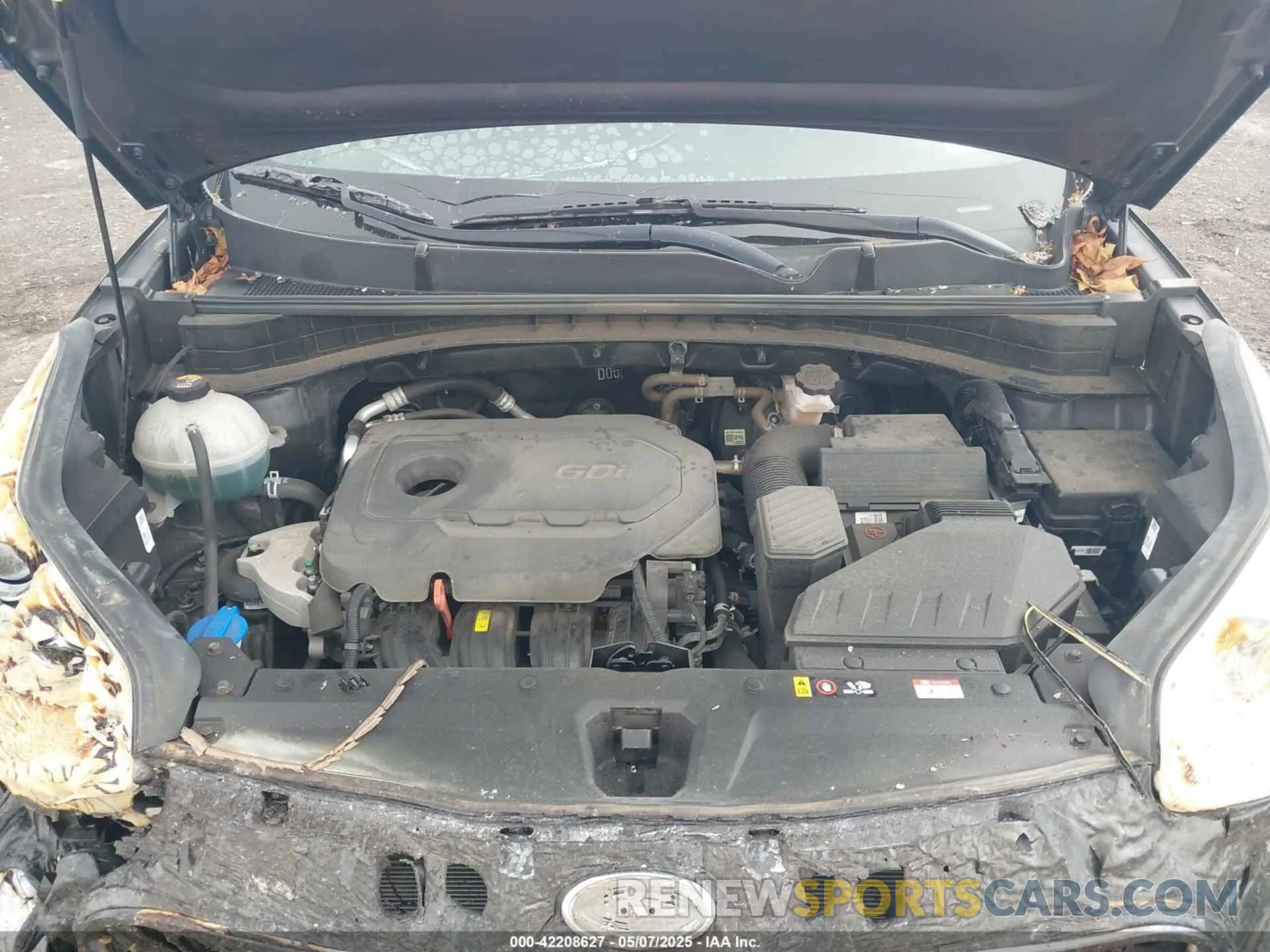 10 Photograph of a damaged car KNDP6CACXM7848732 KIA SPORTAGE 2021