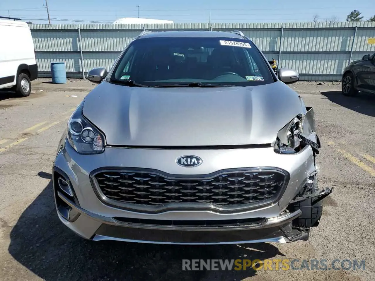 5 Photograph of a damaged car KNDP6CACXM7888356 KIA SPORTAGE 2021