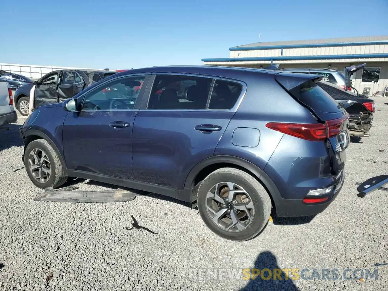 2 Photograph of a damaged car KNDPM3AC0M7842637 KIA SPORTAGE 2021