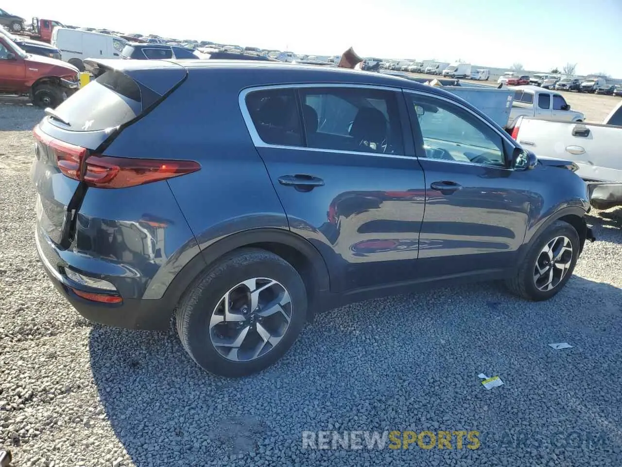 3 Photograph of a damaged car KNDPM3AC0M7842637 KIA SPORTAGE 2021