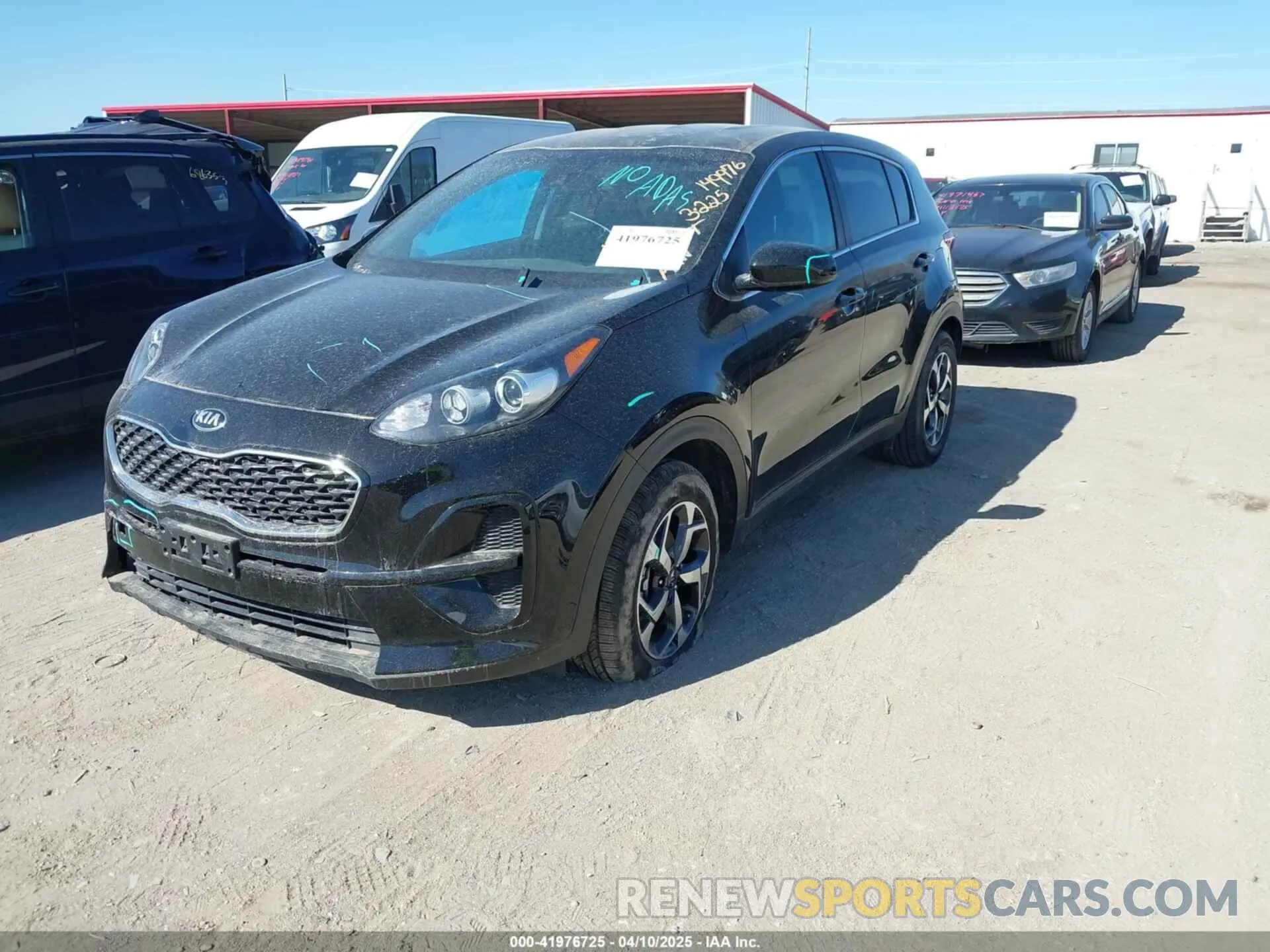 2 Photograph of a damaged car KNDPM3AC0M7854464 KIA SPORTAGE 2021