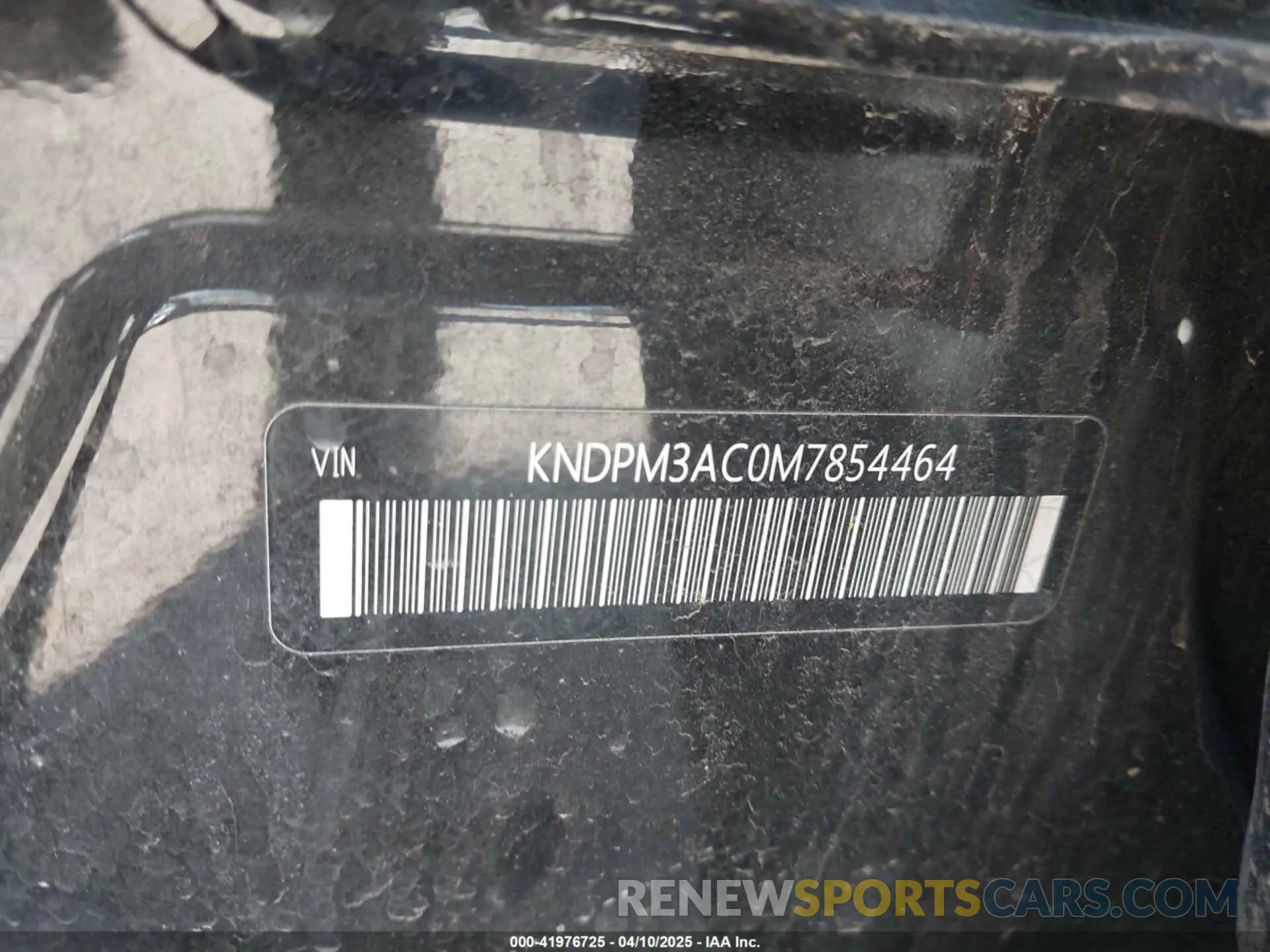 9 Photograph of a damaged car KNDPM3AC0M7854464 KIA SPORTAGE 2021