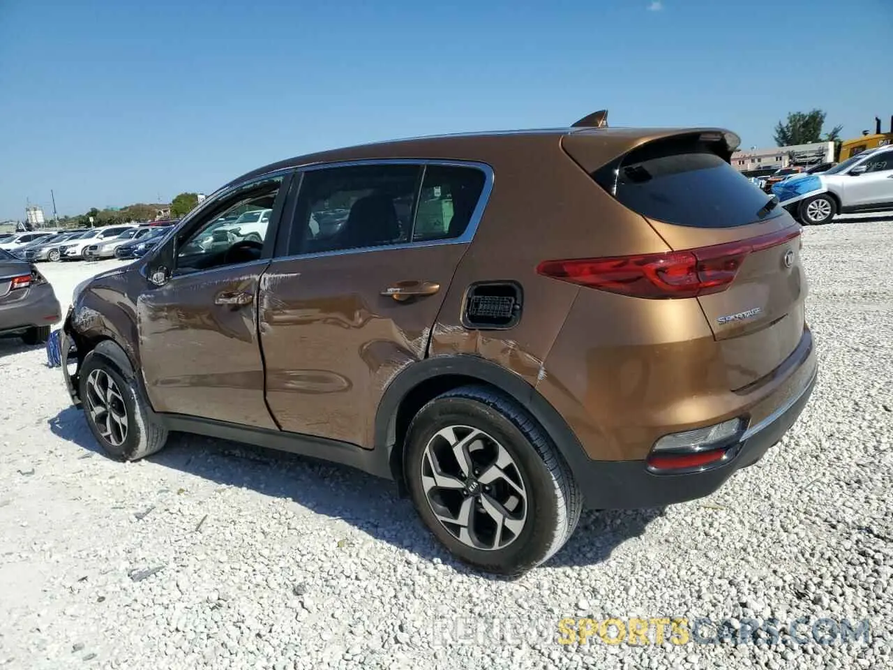 2 Photograph of a damaged car KNDPM3AC0M7870468 KIA SPORTAGE 2021