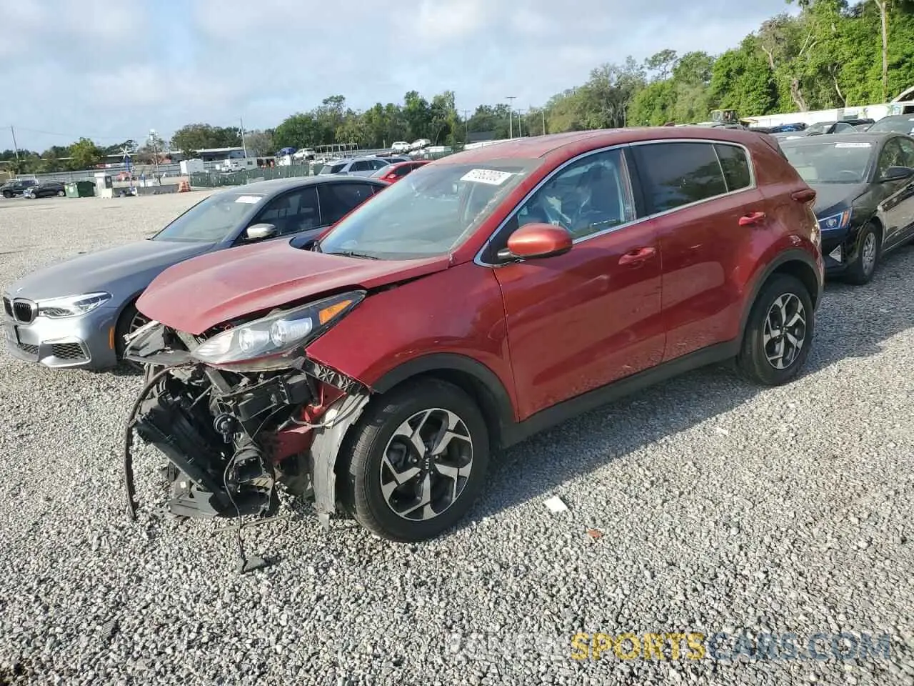 1 Photograph of a damaged car KNDPM3AC0M7926716 KIA SPORTAGE 2021